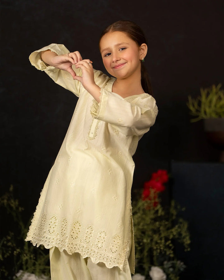 Kids Jacquard Cotton 2PC | 17581 Sha Posh Textile