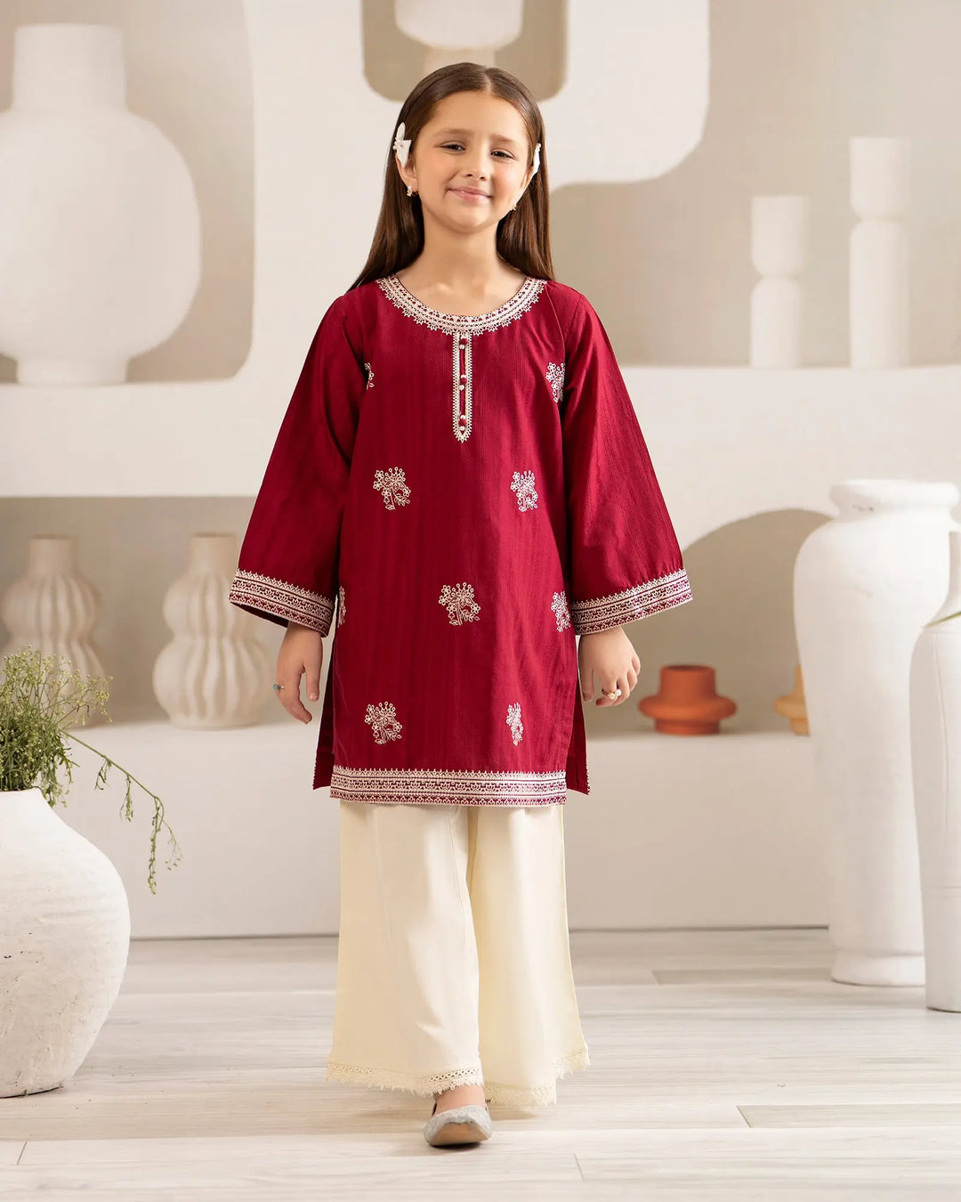 Kids Jacquard Cotton 2PC | 17582 Sha Posh Textile