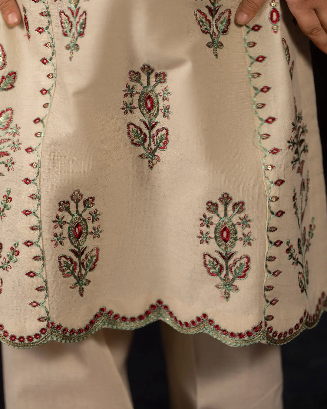 Kids Jacquard Cotton 2PC | 2294 Sha Posh Textile