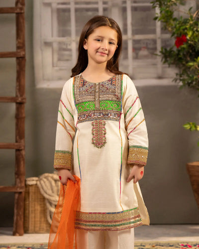 Kids Jacquard Cotton 3PC | 1176 Sha Posh Textile