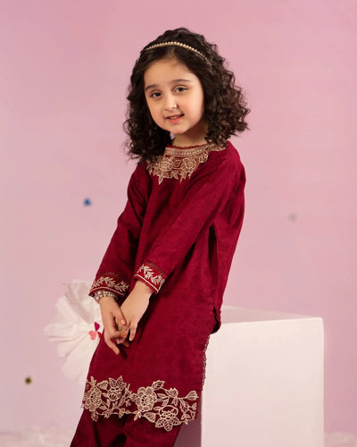 Kids Jacquard Cotton 3PC | 4101 Sha Posh Textile