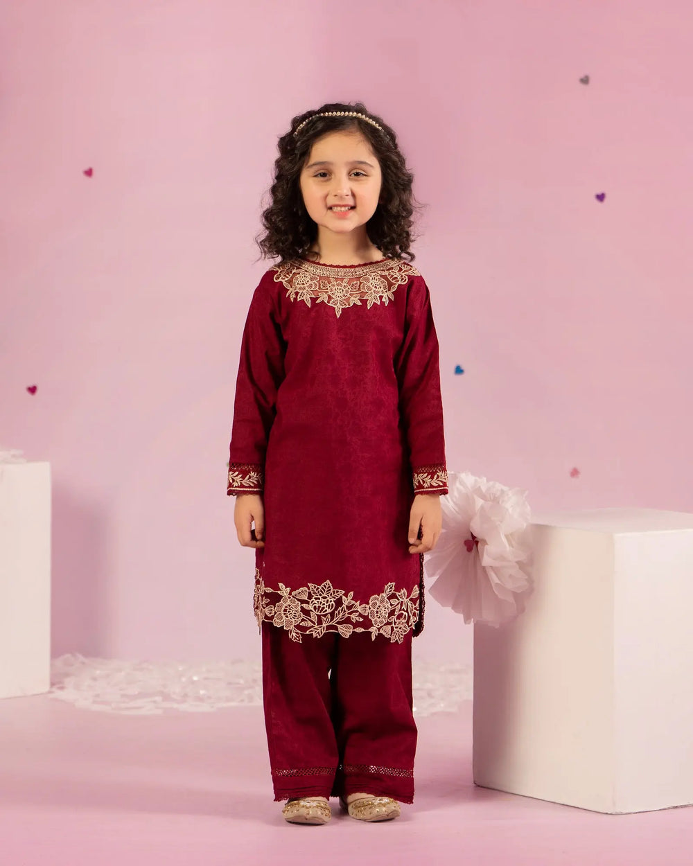 Kids Jacquard Cotton 3PC | 4101 Sha Posh Textile