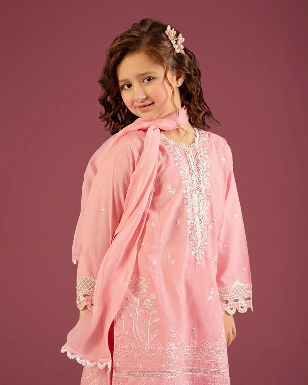 Kids Jacquard Cotton 3PC | 439 Sha Posh Textile