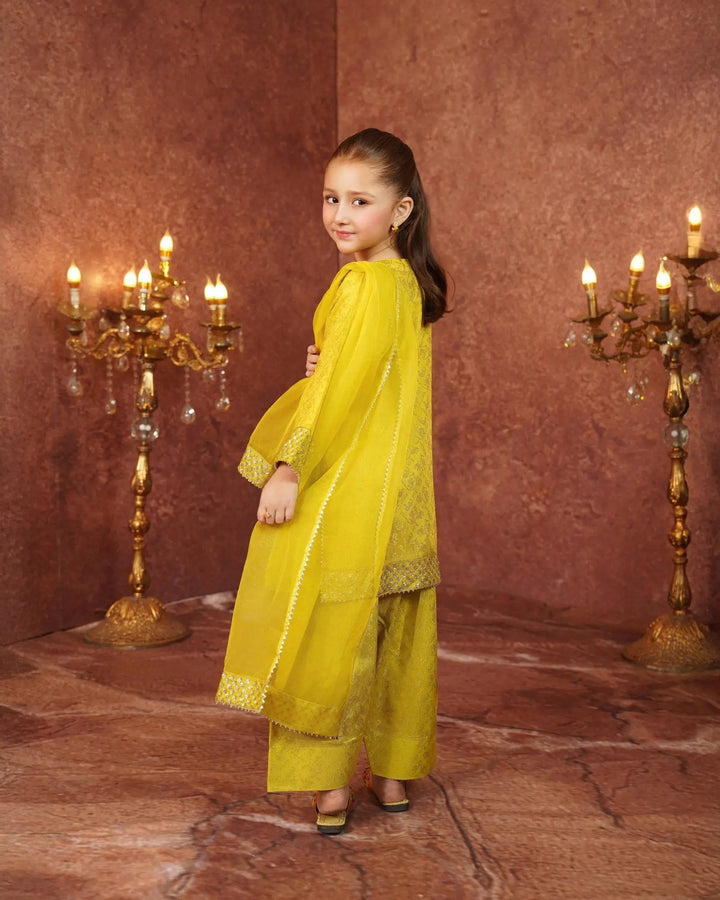 Kids Jacquard Viscose 3PC | 1330 Sha Posh Textile