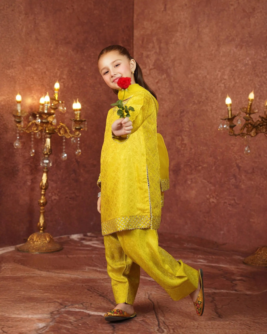 Kids Jacquard Viscose 3PC | 1330 Sha Posh Textile