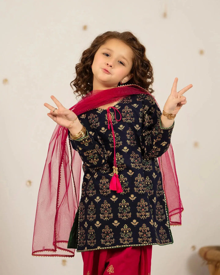 Kids Khaddar 3PC | 16441 Sha Posh Textile