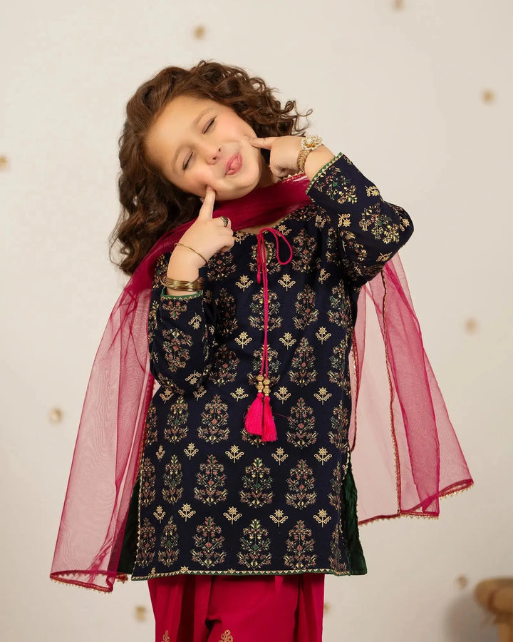 Kids Khaddar 3PC | 16441 Sha Posh Textile