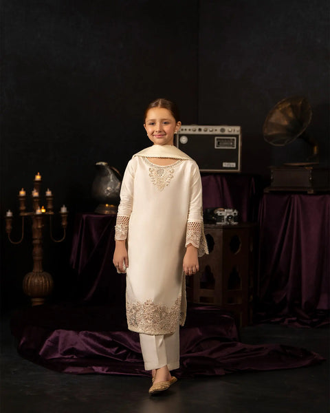 Kids Korean Raw Silk 3PC | 1204 Sha Posh Textile