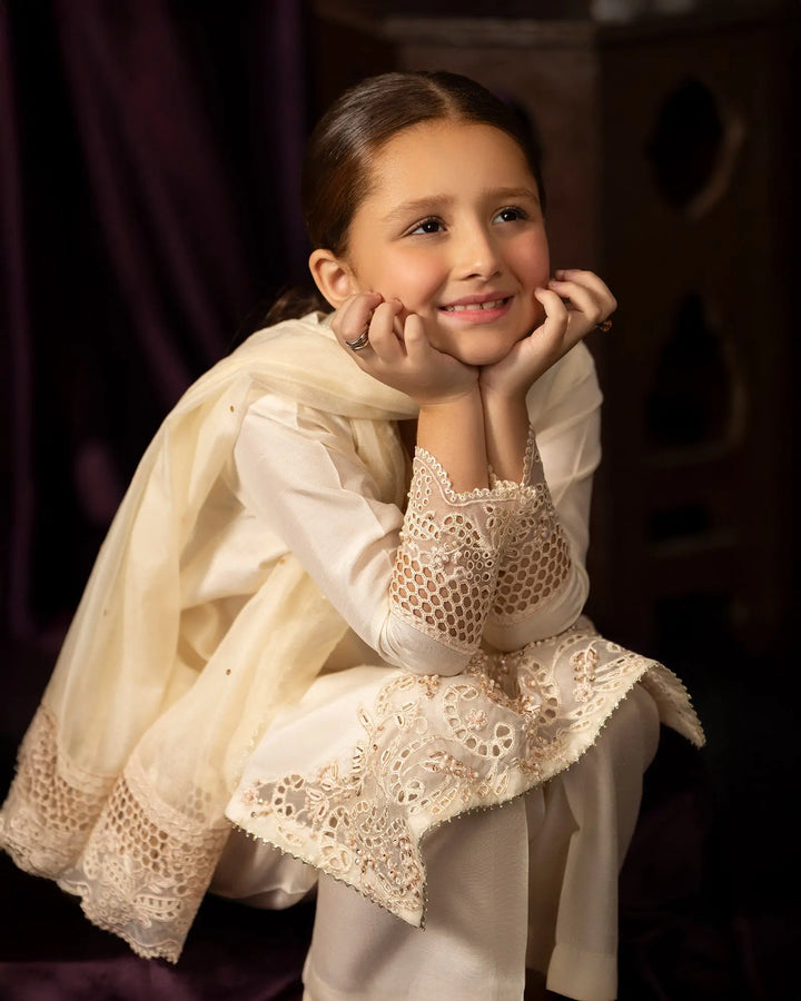 Kids Korean Raw Silk 3PC | 1204 Sha Posh Textile
