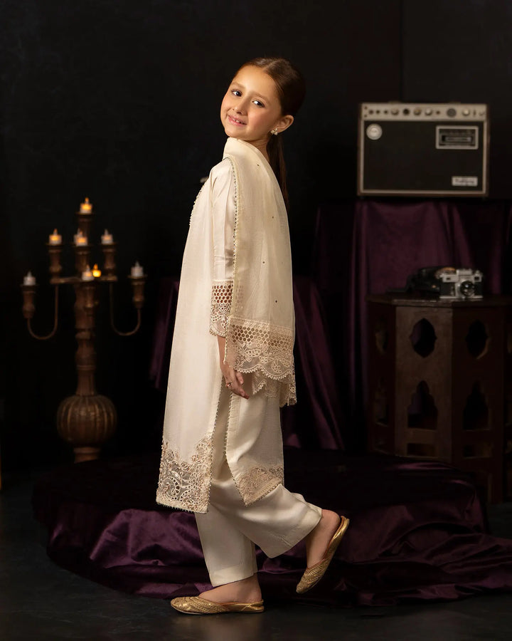 Kids Korean Raw Silk 3PC | 1204 Sha Posh Textile