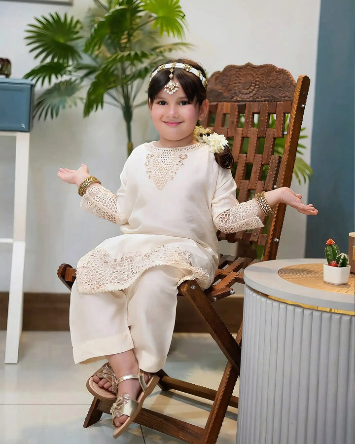 Kids Korean Raw Silk 3PC | 1204 Sha Posh Textile