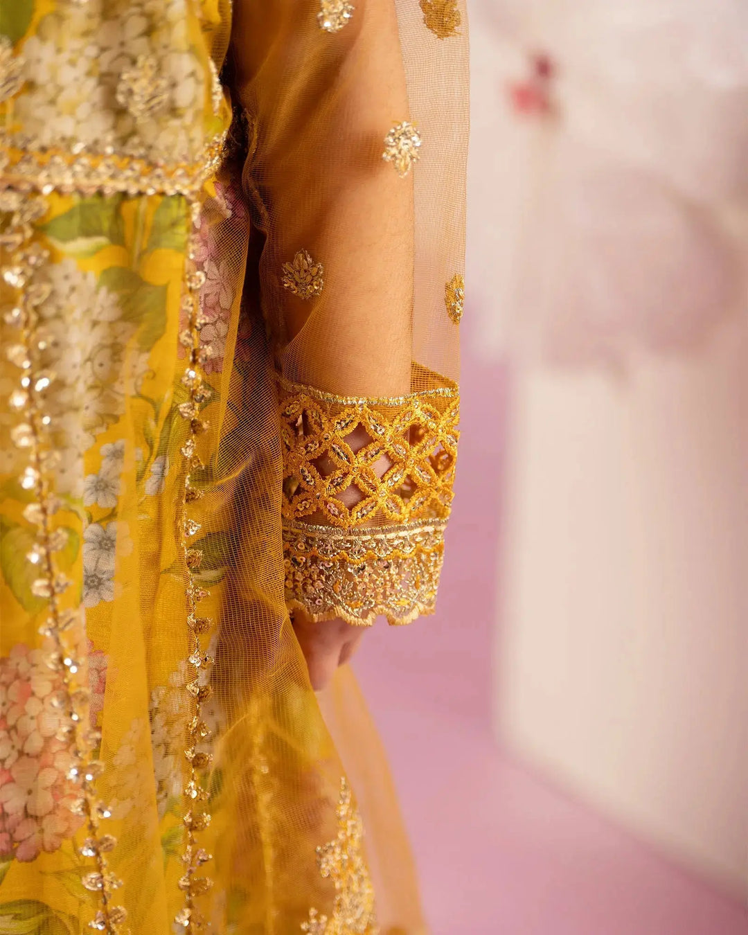 Kids Net Frock | 1160 Sha Posh Textile