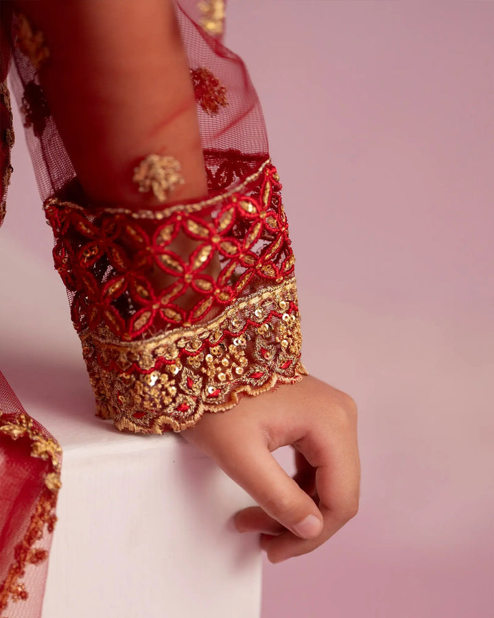 Kids Net Frock | 1160 Sha Posh Textile