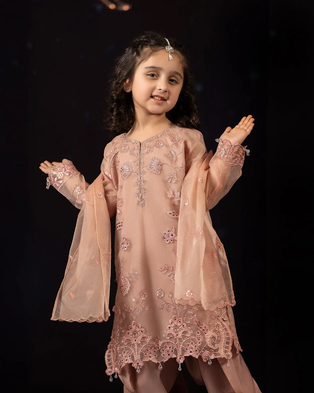 Kids Organza 3PC | 9794 Sha Posh Textile