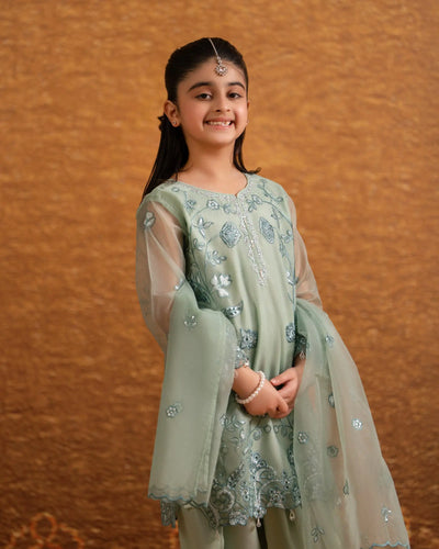 Kids Organza 3PC | 9794 Sha Posh Textile