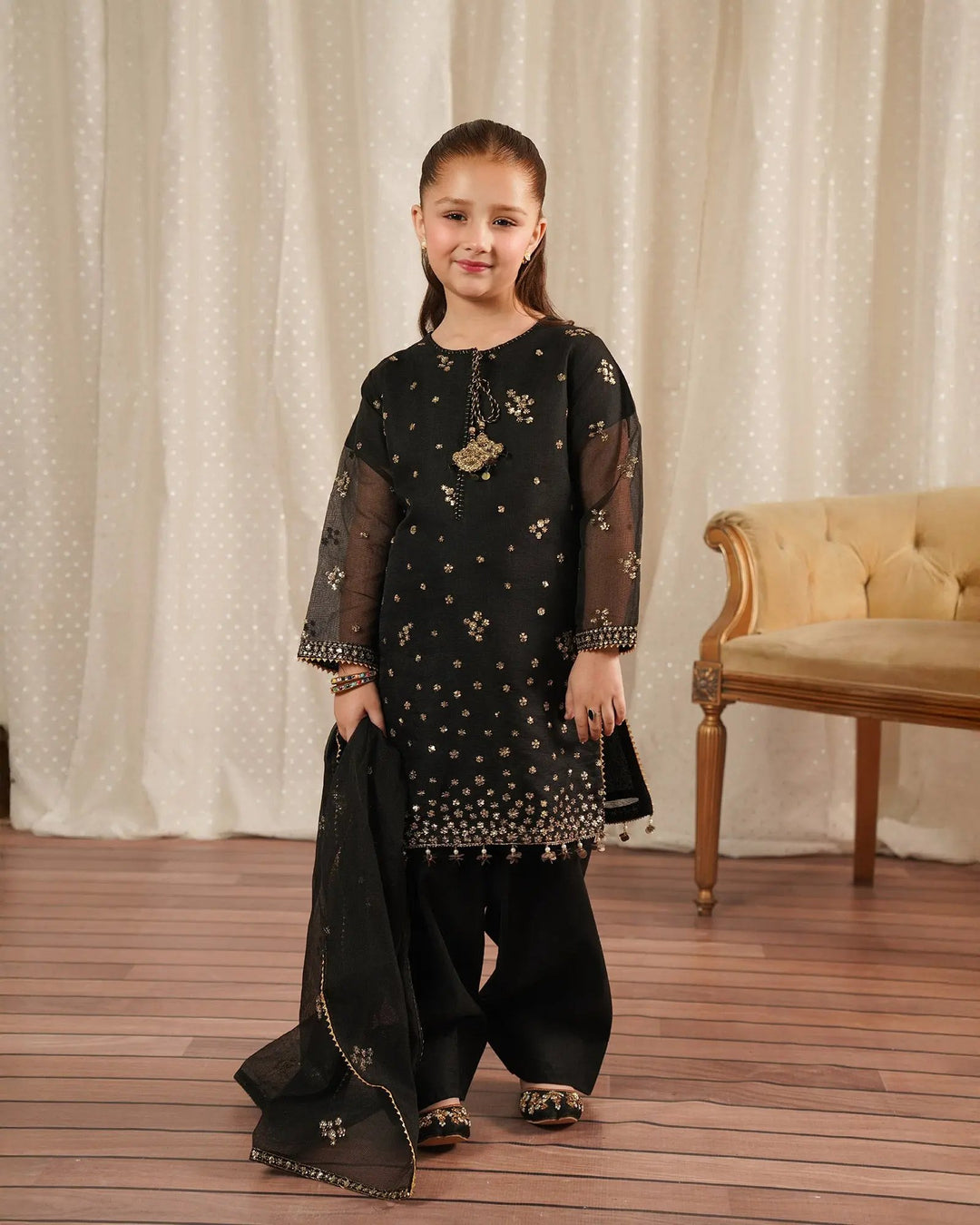 Kids Organza Net 3PC | 4111 Sha Posh Textile