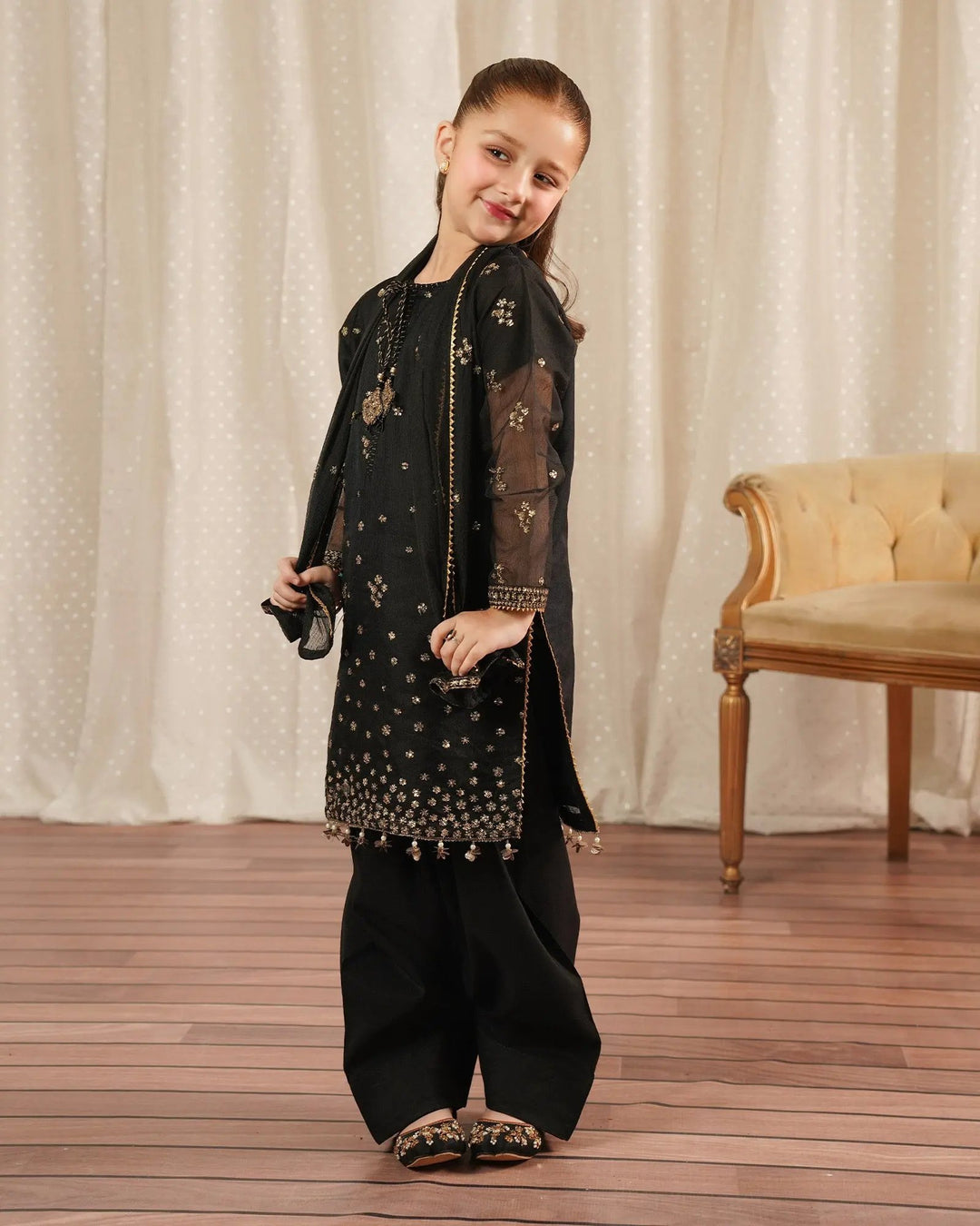 Kids Organza Net 3PC | 4111 Sha Posh Textile