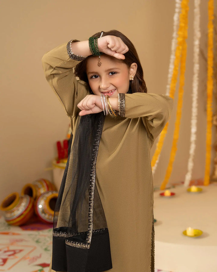 Kids Plain Paper Katan 3PC | 1179 Sha Posh Textile
