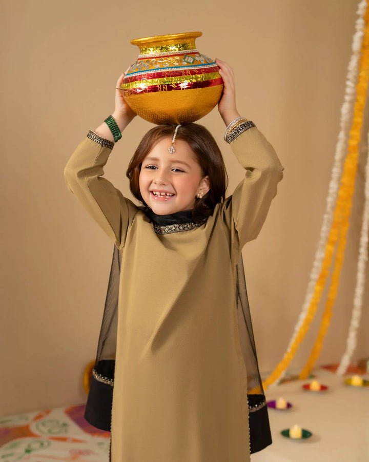 Kids Plain Paper Katan 3PC | 1179 Sha Posh Textile