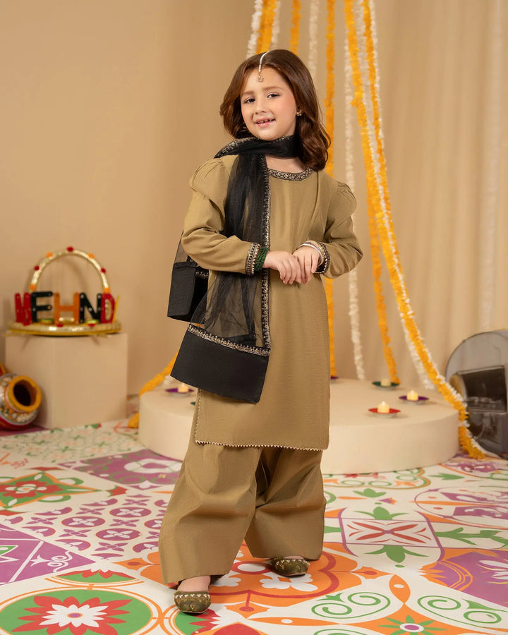 Kids Plain Paper Katan 3PC | 1179 Sha Posh Textile