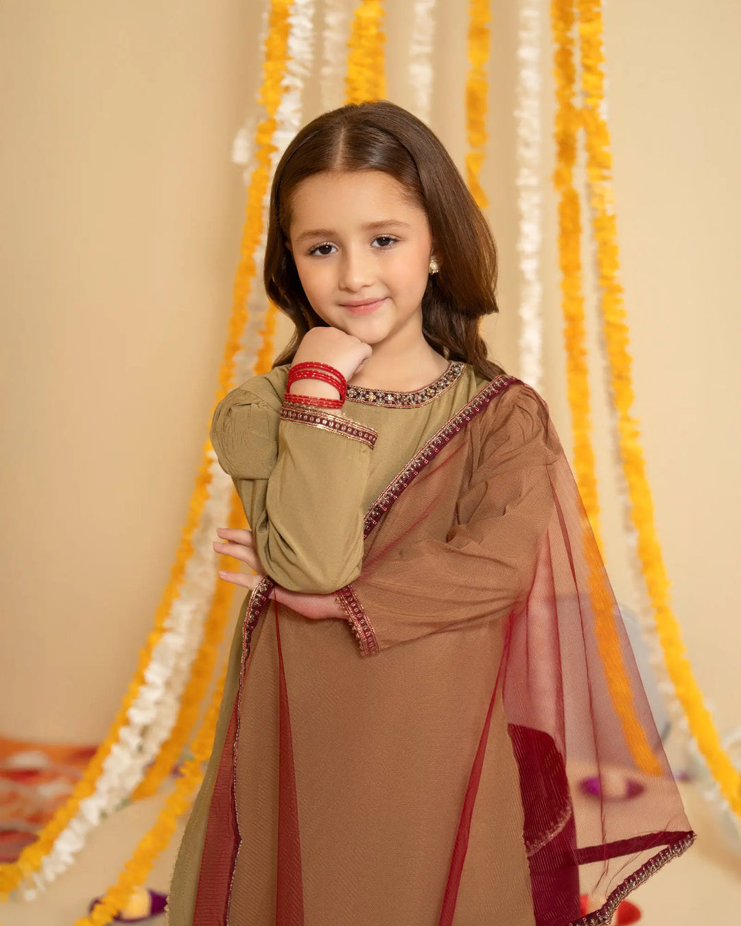 Kids Plain Paper Katan 3PC | 1179 Sha Posh Textile