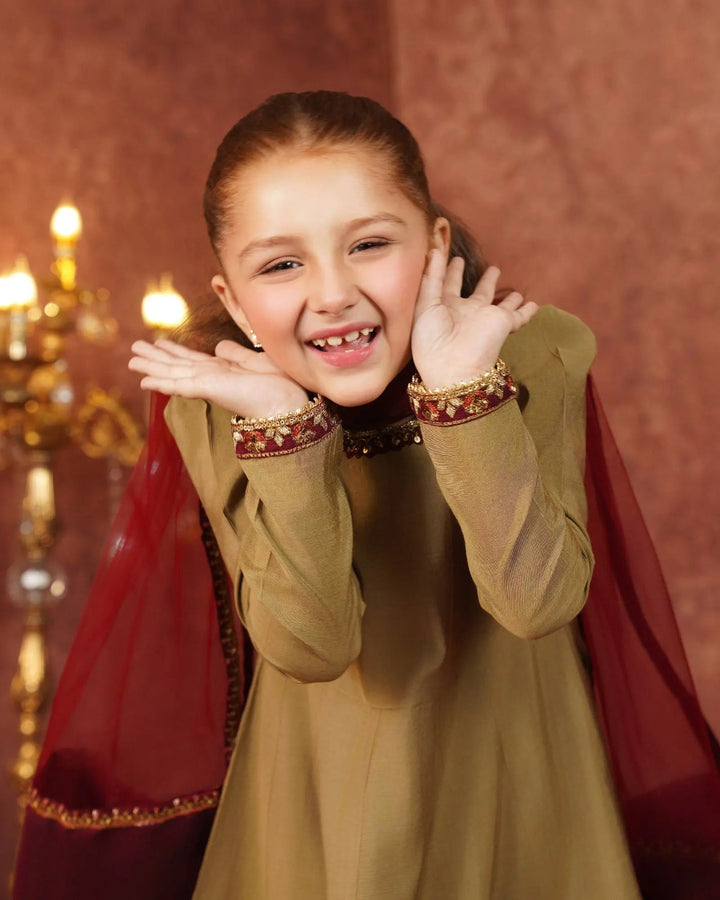 Kids Plain Paper Katan 3PC | 1182 Sha Posh Textile