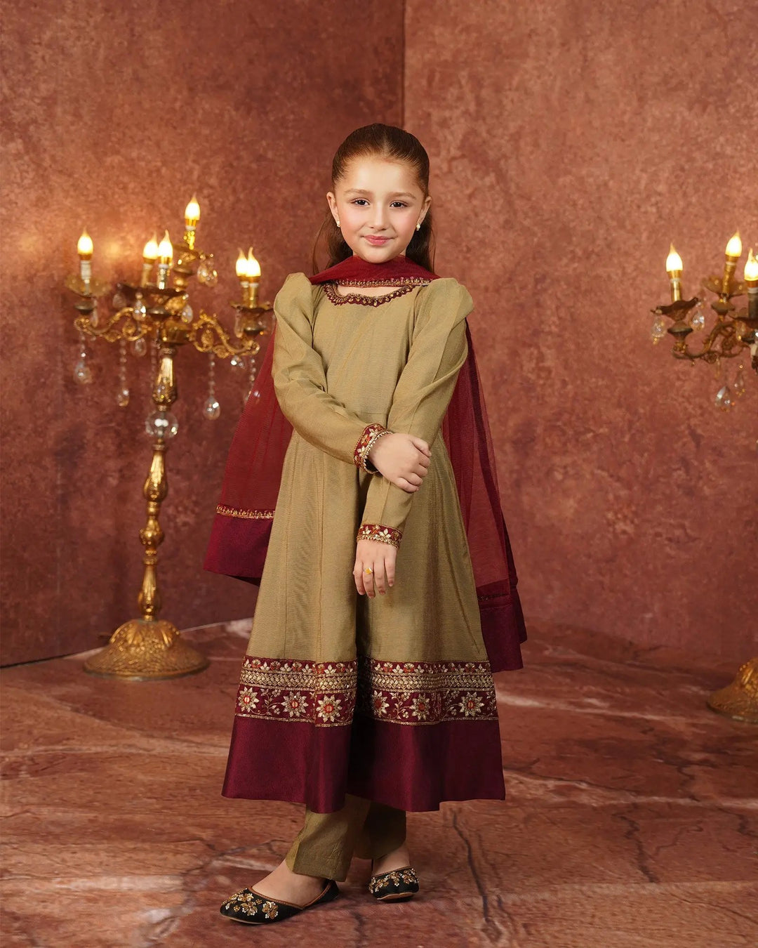 Kids Plain Paper Katan 3PC | 1182 Sha Posh Textile