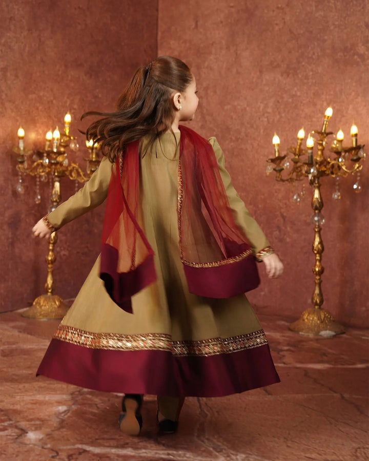 Kids Plain Paper Katan 3PC | 1182 Sha Posh Textile