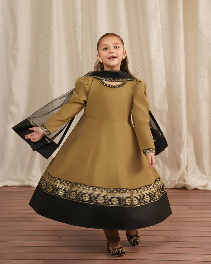 Kids Plain Paper Katan 3PC | 1182 Sha Posh Textile