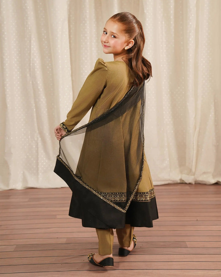 Kids Plain Paper Katan 3PC | 1182 Sha Posh Textile