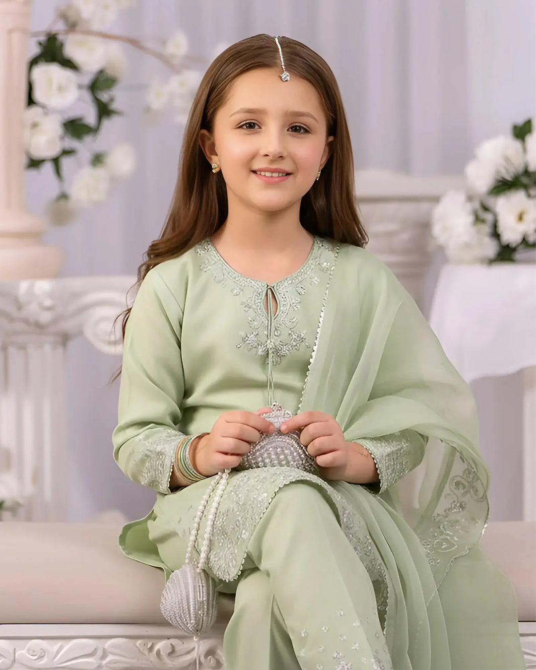 Kids Plain Paper Katan 3PC | 1340 Sha Posh Textile