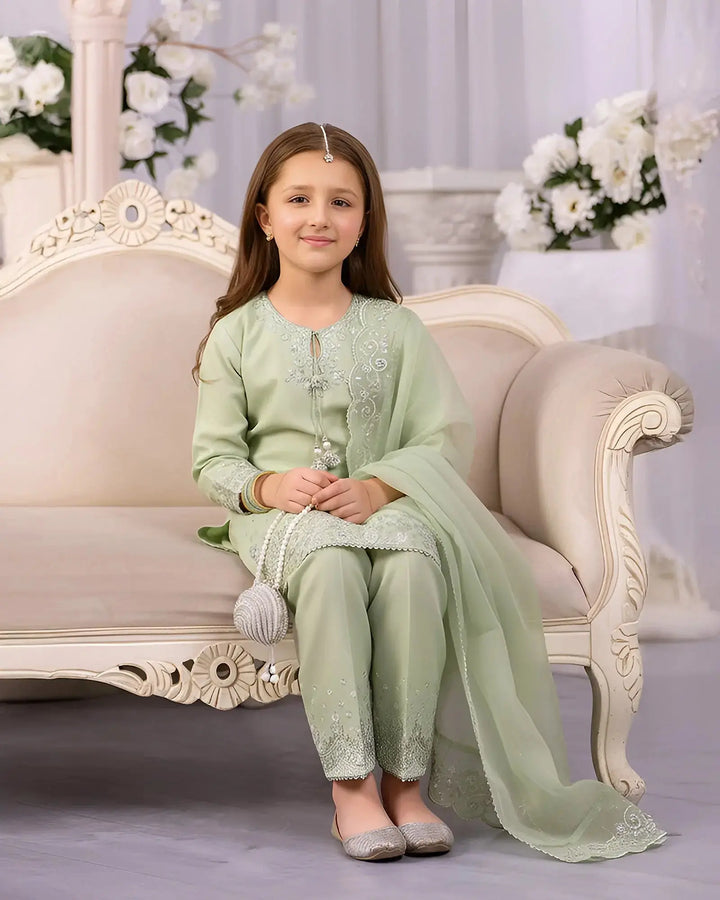 Kids Plain Paper Katan 3PC | 1340 Sha Posh Textile