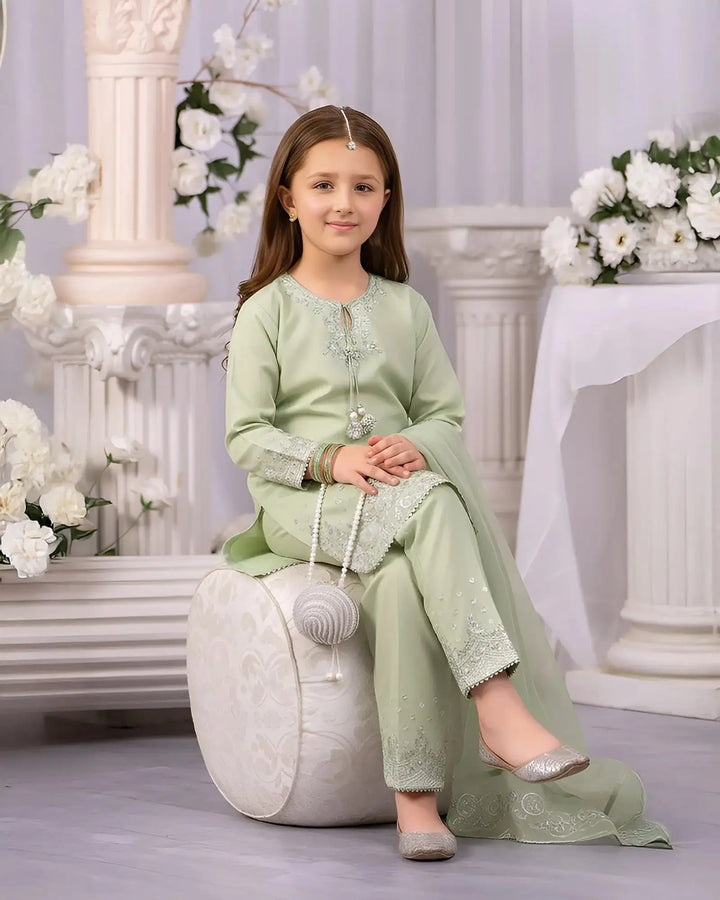 Kids Plain Paper Katan 3PC | 1340 Sha Posh Textile