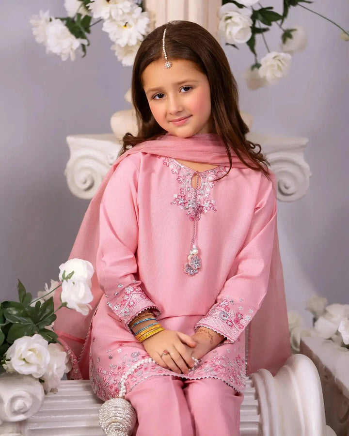 Kids Plain Paper Katan 3PC | 1340 Sha Posh Textile