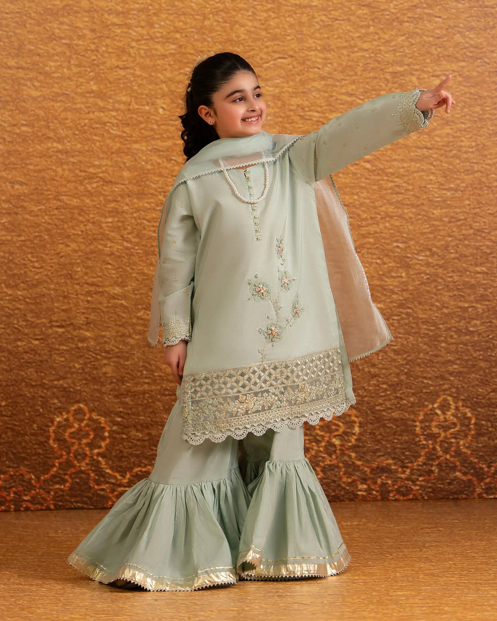 Kids Plain Paper Katan 3PC | 9735 Sha Posh Textile