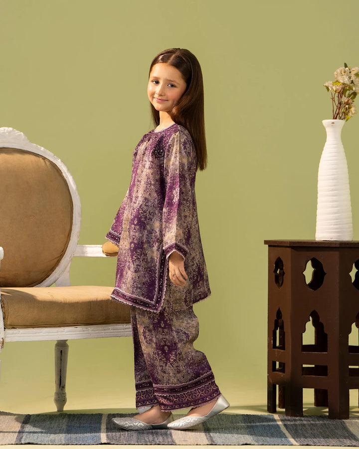 Kids Raw Silk 2PC | 16478 Sha Posh Textile