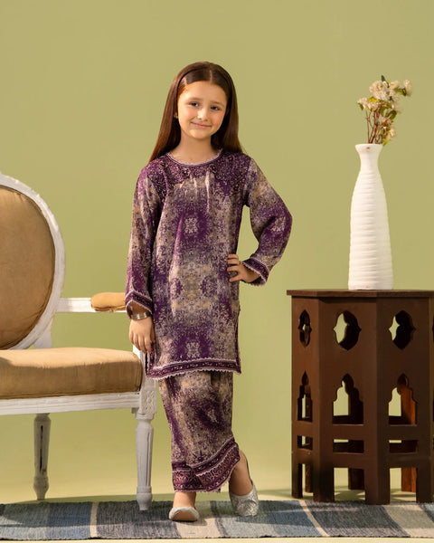 Kids Raw Silk 2PC | 16478 Sha Posh Textile