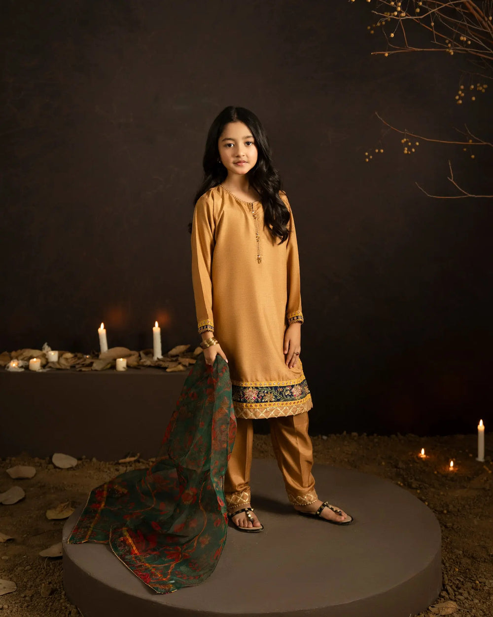 Kids Raw Silk 3PC | 1335 Sha Posh Textile