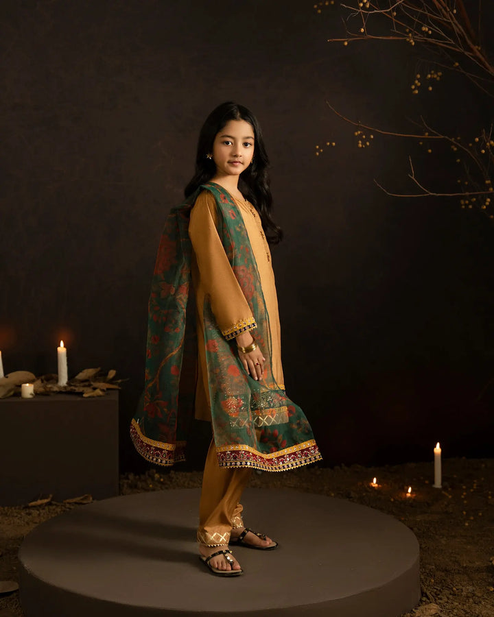 Kids Raw Silk 3PC | 1335 Sha Posh Textile