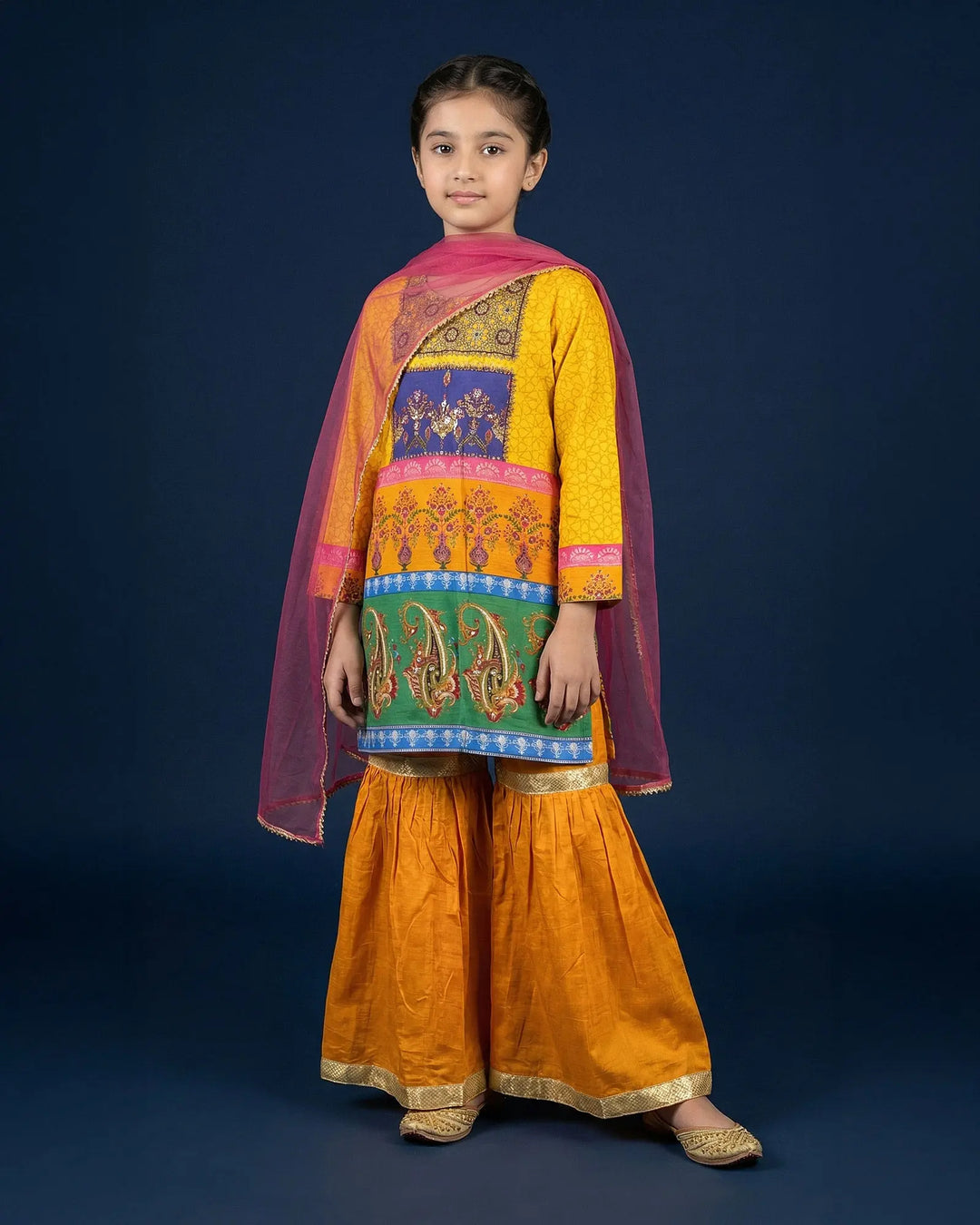 Kids Raw Silk 3PC | 16427 Sha Posh Textile