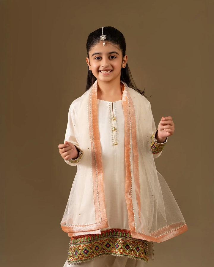 Kids Raw Silk 3PC | 9780 Sha Posh Textile