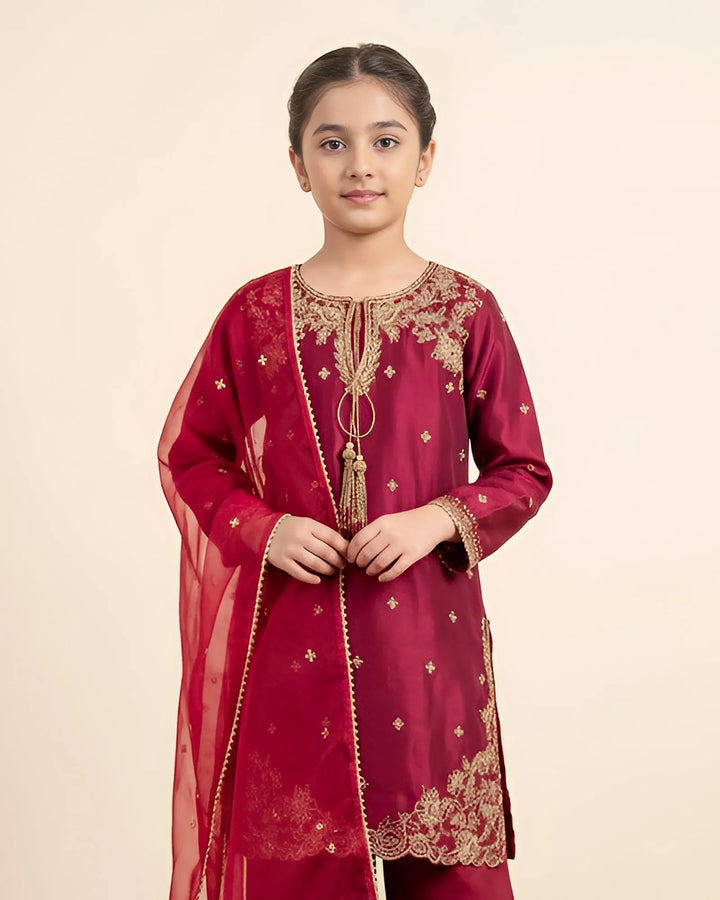 Kids Raw Silk 3PC | 9806 Sha Posh Textile