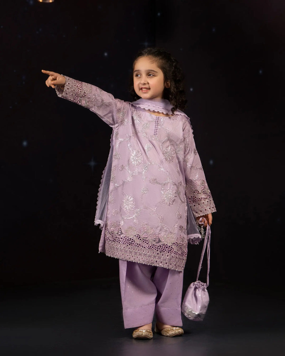 Kids Raw Silk 4PC | 440 Sha Posh Textile