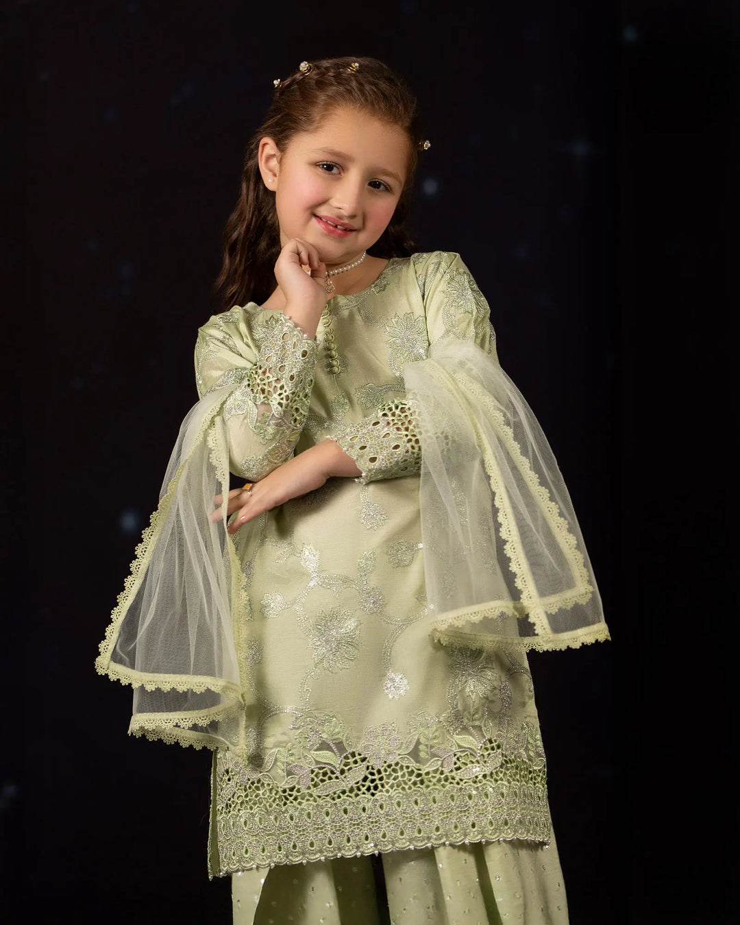 Kids Raw Silk 4PC | 440 Sha Posh Textile