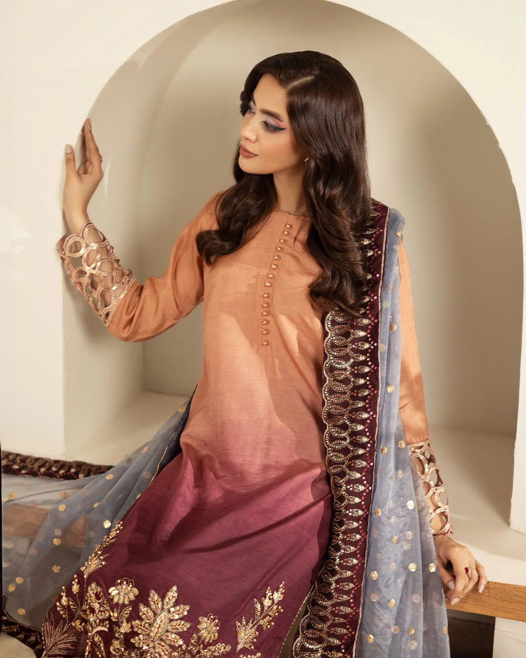 Korean Raw Silk 3PC | 1150 Sha Posh Textile