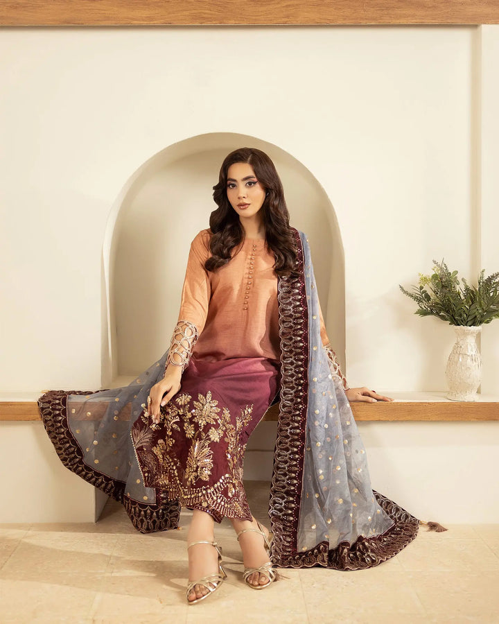 Korean Raw Silk 3PC | 1150 Sha Posh Textile