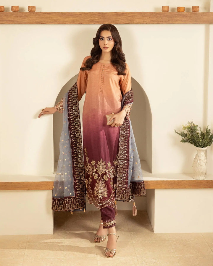 Korean Raw Silk 3PC | 1150 Sha Posh Textile