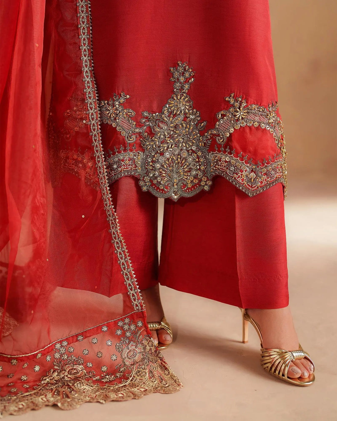 Korean Raw Silk 3PC | 1153 Sha Posh Textile