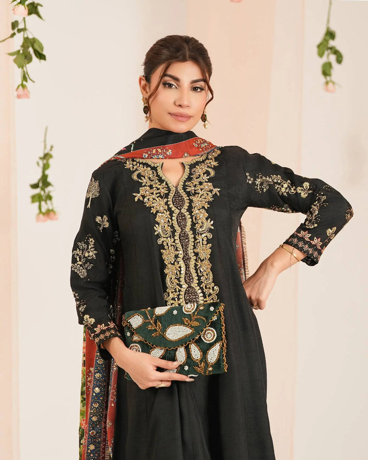 Korean Raw Silk 3PC | 1155 - Sha Posh Textile