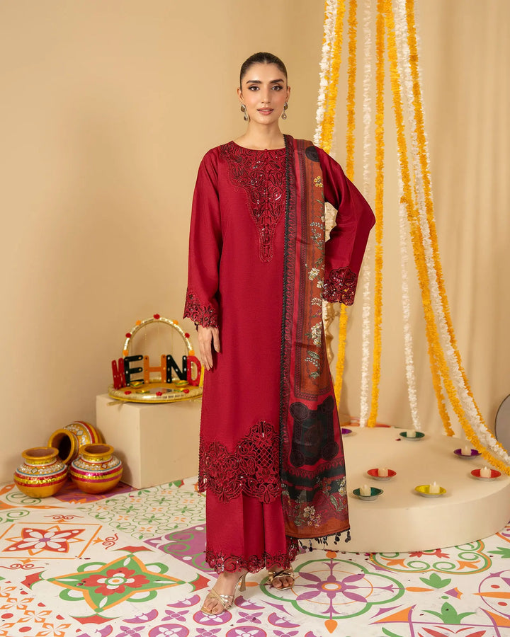 Korean Raw Silk 3PC | 1158 Sha Posh Textile